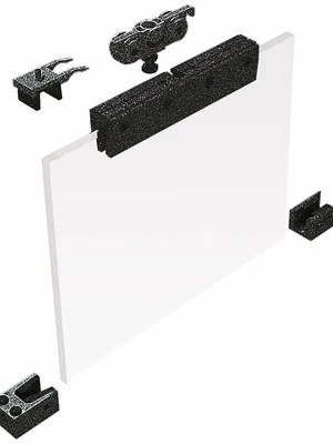 Woelm Schiebesyst.73 80kg GLT ESG 8/10mm Komplettgarnitur HELM Neue Kollektion