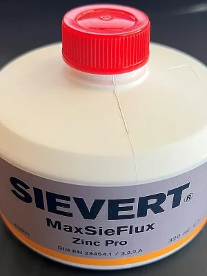 Abverkauf Lötwasser MaxSieFlux Zink Pro 320ml für vorbewitterten Titanzink SIEVERT