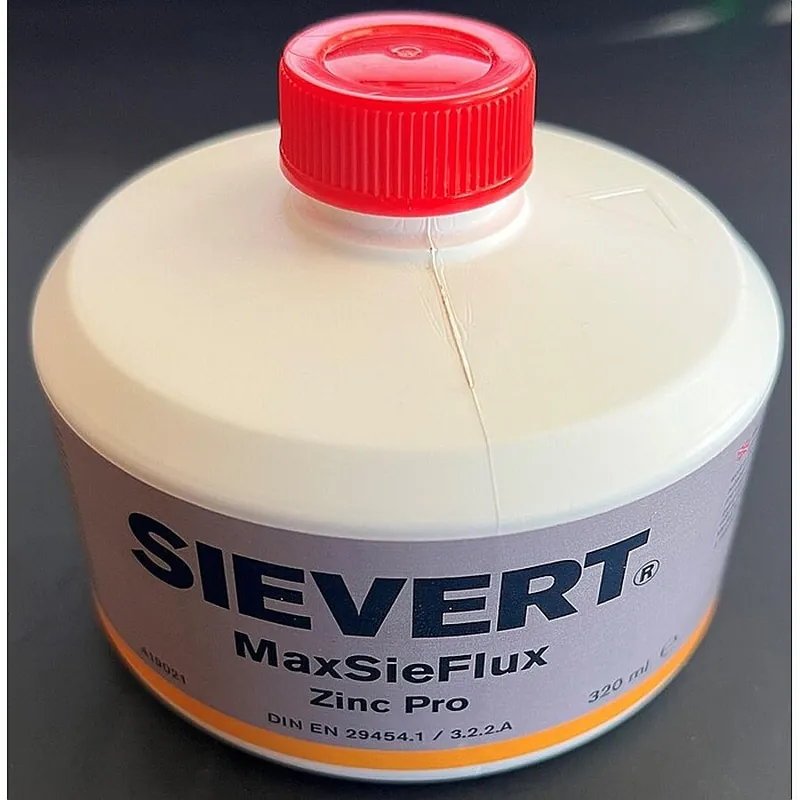 Abverkauf Lötwasser MaxSieFlux Zink Pro 320ml für vorbewitterten Titanzink SIEVERT