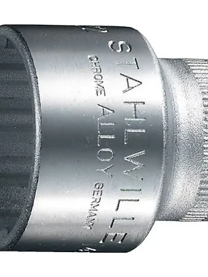 Super-Preis Steckschlüsseleinsatz 45 3/8 Zoll 12-kant SW 18mm L.32mm STAHLWILLE