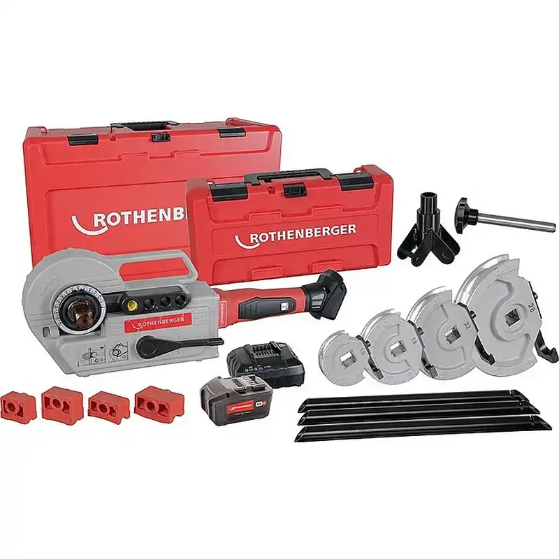 Akkurohrbiegegeräteset ROBEND 4000 E 15-18-22-28mm ROTHENBERGER Neu