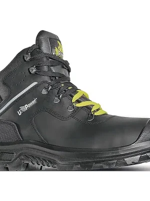 Jetzt Kaufen U-Group Sicherheitsstiefel THANOS Gr.42 schwarz/gelb S3 CI ESD SRC EN20345 Leder U.POWER