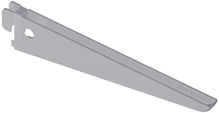 Heißes Angebot DIY U-Träger 10201 L.270mm p.Träger 50kg Stahl weiß mit Aufhängeloch ELEMENT SYSTEM, Menge 20 Stk