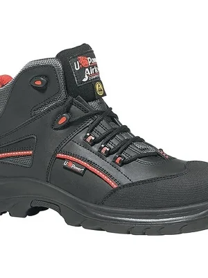 U-Group Sicherheitsstiefel Teak Gr.42 schwarz/rot Leder S3 SRC ESD EN20345 Heißes Angebot