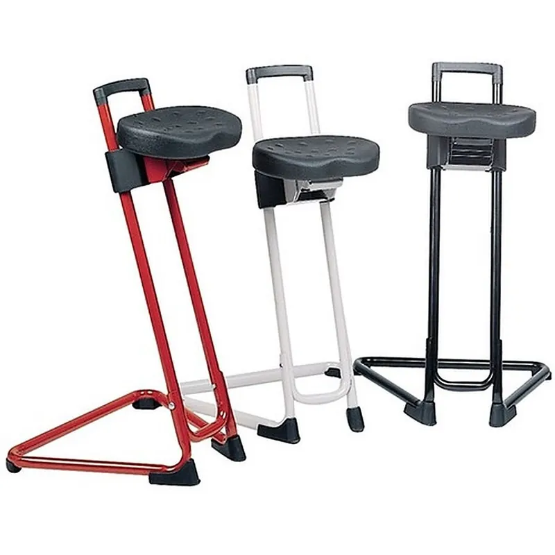 Billig Stehhilfe Integralschaum Sitz-H.600-850mm Stahl rot Lotz