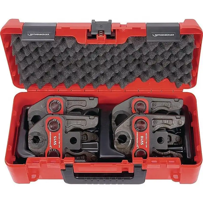 Meistverkauft Pressbackenset 32 kN NW 15-18-22-28mm Typ SV ROTHENBERGER