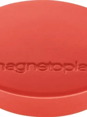 HOLTZ Magnet Basic Ø30mm rot MAGNETOPLAN, Menge 10 Stk Neu