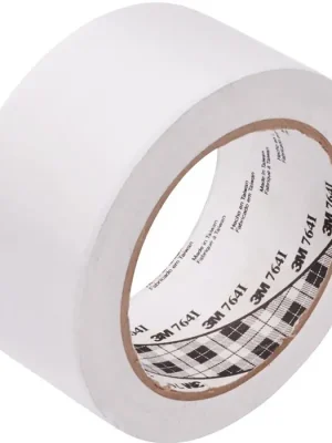 Solange Der Vorrat Reicht Allzweck-Weich-PVC-Klebeband 764i PVC weiß L.33m B.50.8mm Rl.3M, Menge 24 Rolle
