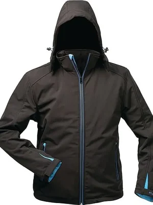 Direkt Vom Hersteller Feldtmann Wintersoftshelljacke Uranos Gr.S schwarz/blau ELYSEE