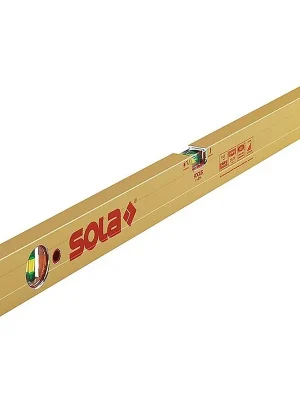 Echt Wasserwaage AZ 150cm Alu.gold 0.5 mm/m SOLA