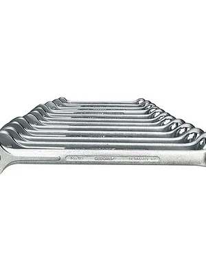 Aktuell Ringmaulschlüsselsatz 1 B-017 17-tlg.SW 6-22mm Form B CV-Stahl GEDORE