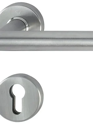 Versand Am Gleichen Tag Rosettenhalbgarnitur Ams.E1400Z/42/42S VA F69 4-KT.8mm für Kombischutz HOPPE
