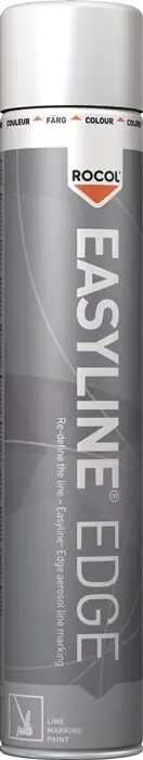 ITW Spraytech Linienmarkierungsfarbe Easyline Edge 750 ml weiß Spraydose ROCOL, Menge 6 Stk Nur Heute
