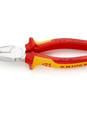 Kombizange L.190mm verchromt Mehrkomp.-Hüllen VDE KNIPEX Highlight