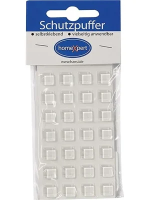 Bestseller Hansi-Siebert Schutzpuffer Clear 10mm Kunststoff transp.Quadrat selbstkl.