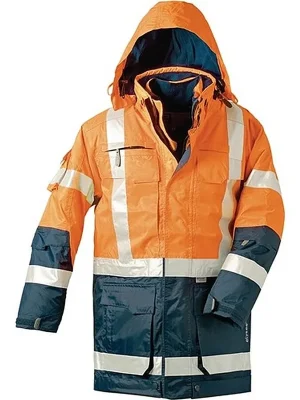 Feldtmann Warnschutzparka Wallace Gr.XXL orange/marine ELYSEE Top-Preis