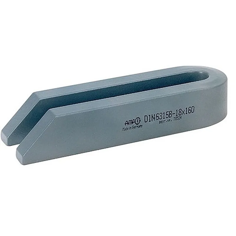 Gabelspanneisen DIN 6315B Schlitz-B.26mm L.200mm für Spannschraube M24 AMF Meistverkauft