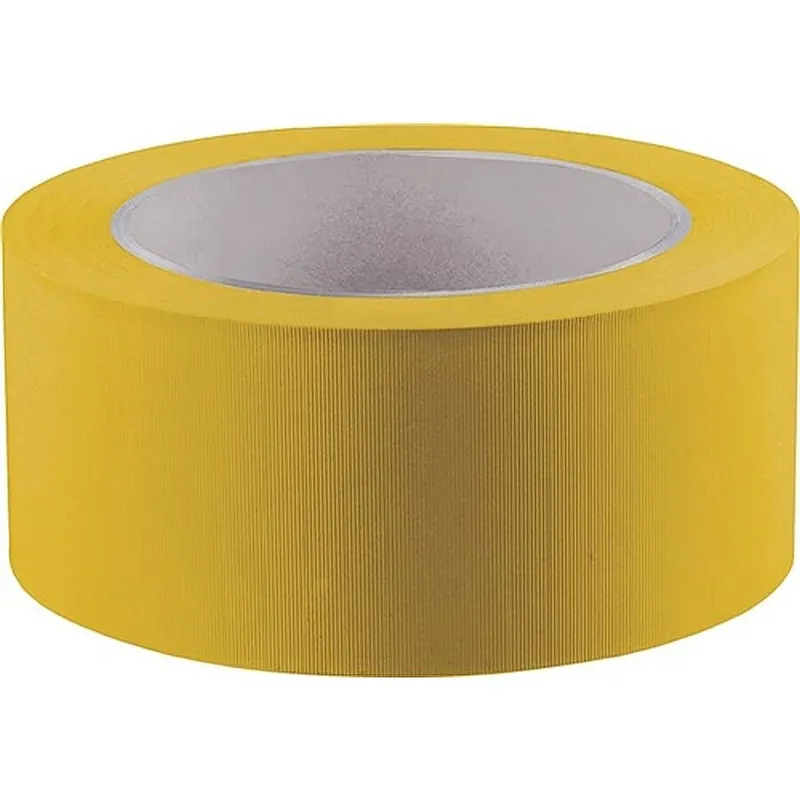 Zertifiziert Putzband quergerillt gelb L.33m B.30mm Rl.