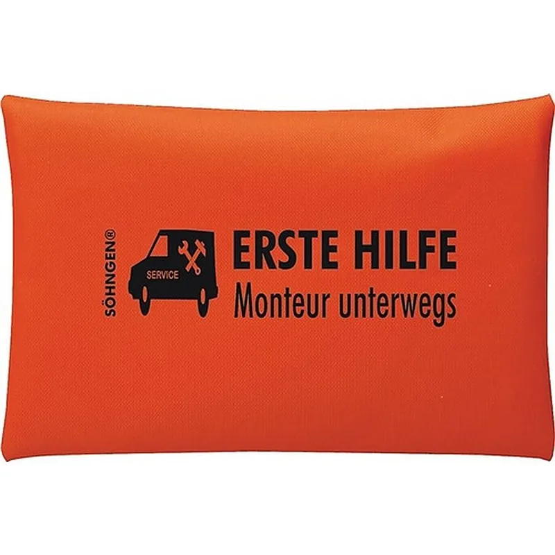Erste Hilfe Tasche Monteur unterwegs B210xH140ca.mm orange SÖHNGEN Top-Angebot