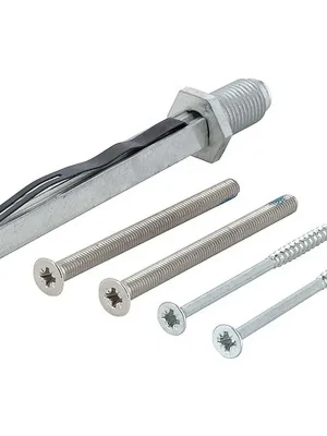Preiswert Bef-set.Sertos K/G 55-60mm M5x70+4.0x65 4-KT.8x80mm HOPPE
