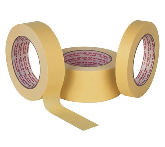 Allzweckkrepp NOPI 4349 leicht gekreppt hellbeige L.50m B.25mm Rl.TESA, Menge 12 Rolle Beliebt