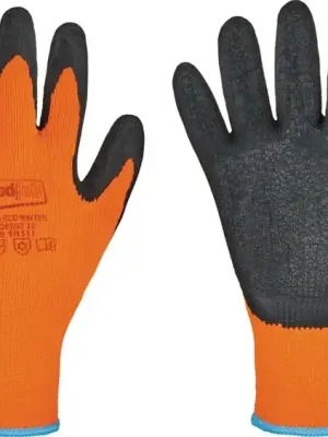 Must-Have Feldtmann Kälteschutzhandschuh Eco Winter Gr.10 schwarz/orange EN 388.EN 511 Kat.II 12 PA, Menge 12 Stk