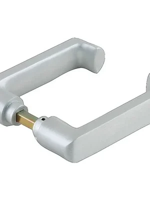 Glastürdrückerpaar RONDO LM niro elox. für Drückerf.VK 8mm DORMA-GLAS Versand Am Gleichen Tag