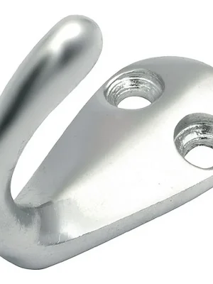 Garantierte Lieferung Handtuchhaken 1 Hak.H.42mm B.20mm Alu.pol.