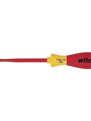 Schraubendreher 3251 Gr.T 30 Klingen-L.125mm VDE isol.slim Fix WIHA Preisreduziert