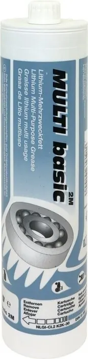 Aktuell Lithiummehrzweckfett Lube-Shuttle MULTI basic 2M 500g hell Schraubkartusche MATO, Menge 12 Stk