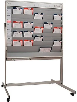 Eichner Planungstafel H1945xB1550mm 9 Schienen mobil Top-Preis