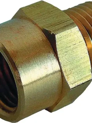 Doppelgewindenippel MS AG G 1/4 IG G 1/8 EWO, Menge 10 Stk Knallerangebot