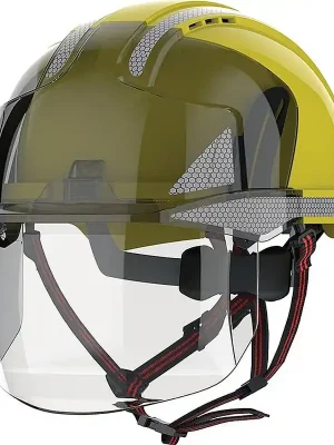 JSP Industriekletterhelm EVO VISTAshield Dualswitch gelb/rauch ABS Günstig