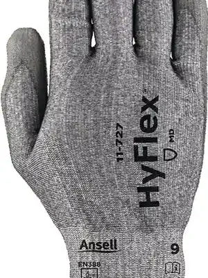 Highlight Ansell Healthcare Schnittschutzhandschuhe HyFlex 11-727 Gr.11 grau EN 388 PSA II, Menge 12 Stk