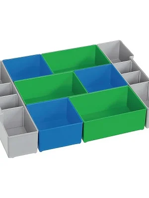 Rabatt BS Systems Einteilungsset L-BOXX CD3 LB 102 B378xT313xH65mm blau/grün/grau