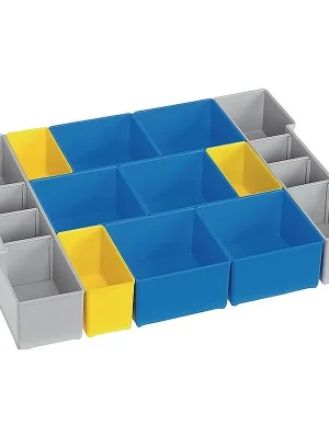 Top-Angebot BS Systems Einteilungsset L-BOXX BC3 LB 102 B378xT313xH65mm blau/gelb/grau