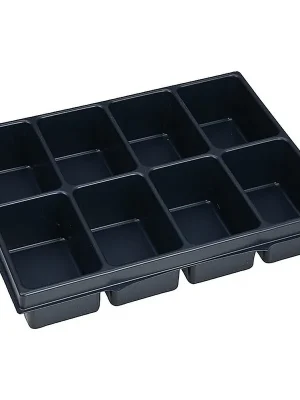 BS Systems Kleinteileeinsatz i-BOXX iB 72 B349xT265xH63mm Polystyrol mit 8 Mulden Billig