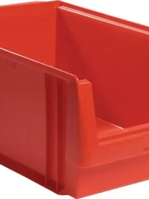 Preisreduziert Alfred Häner Sichtlagerkasten PLK L500xB315xH200mm PP rot LA-KA-PE, Menge 8 Stk
