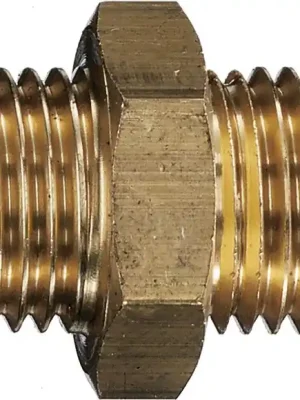 Doppelgewindenippel MS AG G 3/8xG 1/2 Zoll EWO, Menge 10 Stk Sonderaktion