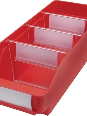 Online Kaufen Stemo Lagerstandard Regalkasten L300xB120xH95mm rot PP, Menge 30 Stk