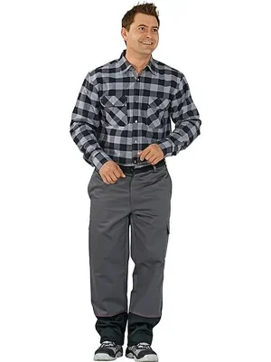 PLANAM Schweißerschutzbundhose Weld Shield Gr.46 grau/schwarz Sale