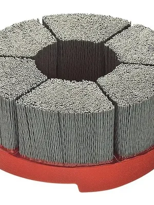 Finale Aktion Tellerbürste HFB Ø50mm Bohr.SiC Schleifborsten K.180 3600min-¹ LESSMANN