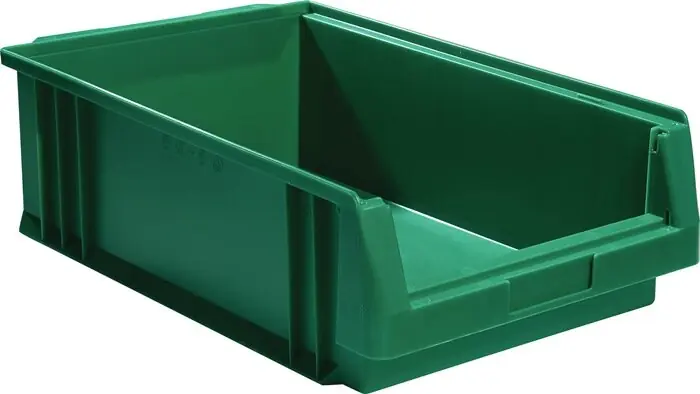 Sonderaktion Alfred Häner Sichtlagerkasten PLK L500xB315xH150mm PP grün LA-KA-PE, Menge 10 Stk