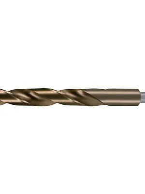 Angebot Spiralbohrer DIN 338 TypN Ø12.5mm HSS-Co5 profilgeschl.Gold abg.Schaft 5xD RUKO