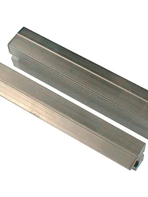 Angebot Schraubstockschutzbacke 47/5 N für Backen-B.100mm Rillenprofil Alu.HAARHAUS