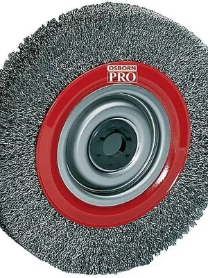 Rundbürste Ø125mm Drahtstärke 0.3mm Stahl 30mm 6000min-¹ OSBORN Zertifiziert