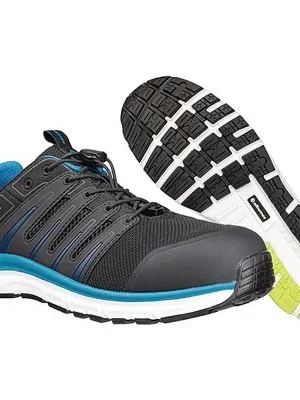 ISM Sicherheitsschuh BREEZE IMPULSE LOW Gr.40 schw./blau S1P ESD HRO SRA DIN EN20345 Abverkauf