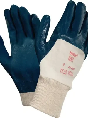 Ansell Healthcare Handschuhe ActivArmr Hylite 47-400 Gr.9 weiß/blau EN 388 PSA II ANSELL, Menge 12 Stk Knallerangebot