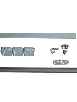 Heinrich Betz Söhne Laufschienen-Set 80786 Schienengröße 45x8mm Stahl verzinkt 75 od.90mm Rl.BETZ Preisknaller