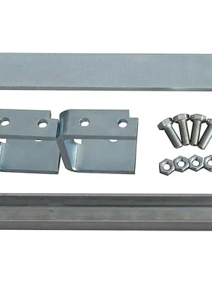 Heinrich Betz Söhne Laufschienenverlängerungs-Set 80841 Stahl verzinkt für Laufschienen-Set 45x8mm BETZ Sonderaktion